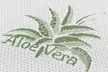 Surmatelas à mémoire de forme aloe vera 5 cm d'épaisseur, dimensions au choix - Second Medium