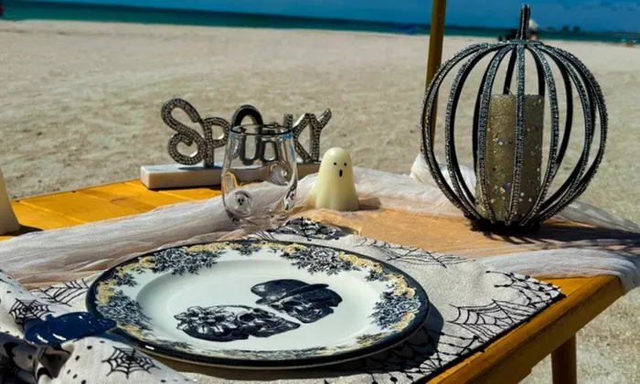 Enjoy a Cozy Halloween Picnic with Pumpkin Painting Fun