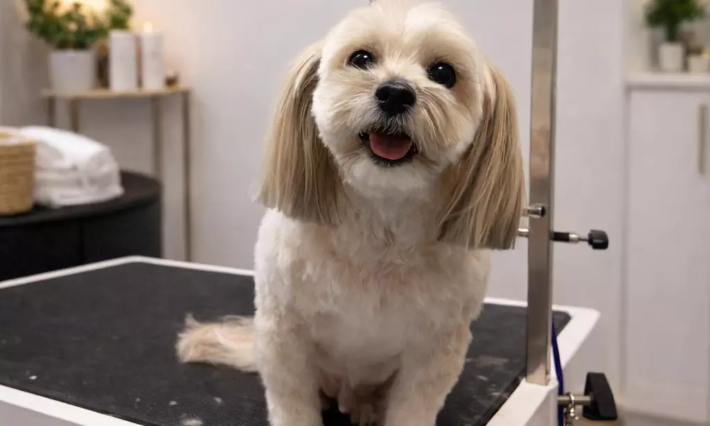 Get a Full Bath / Grooming Package for Small | Medium | Large Dogs at Giving Tree K9 Club