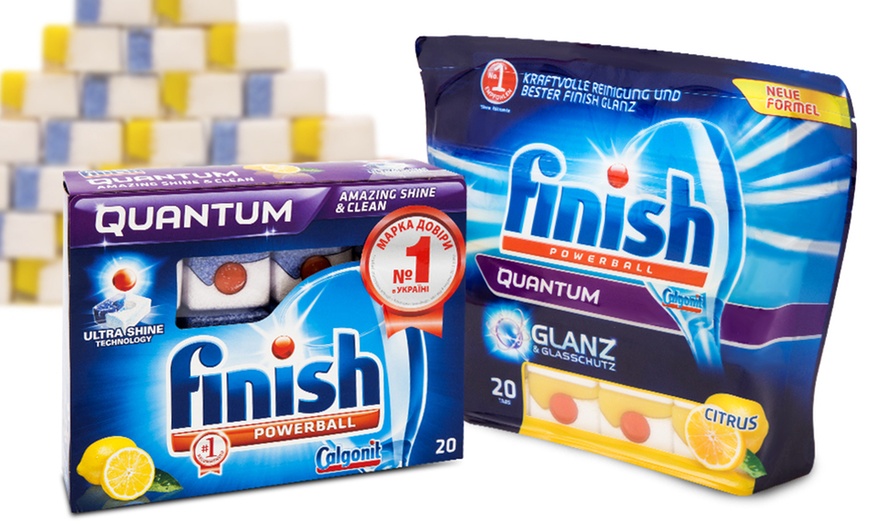 Image 1: 20 Finish Dishwasher Tablets