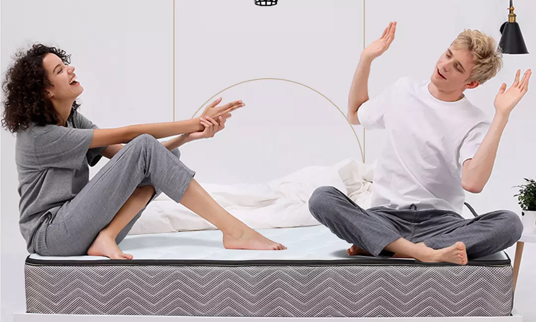 Memory Foam Quilted Sprung Mattress