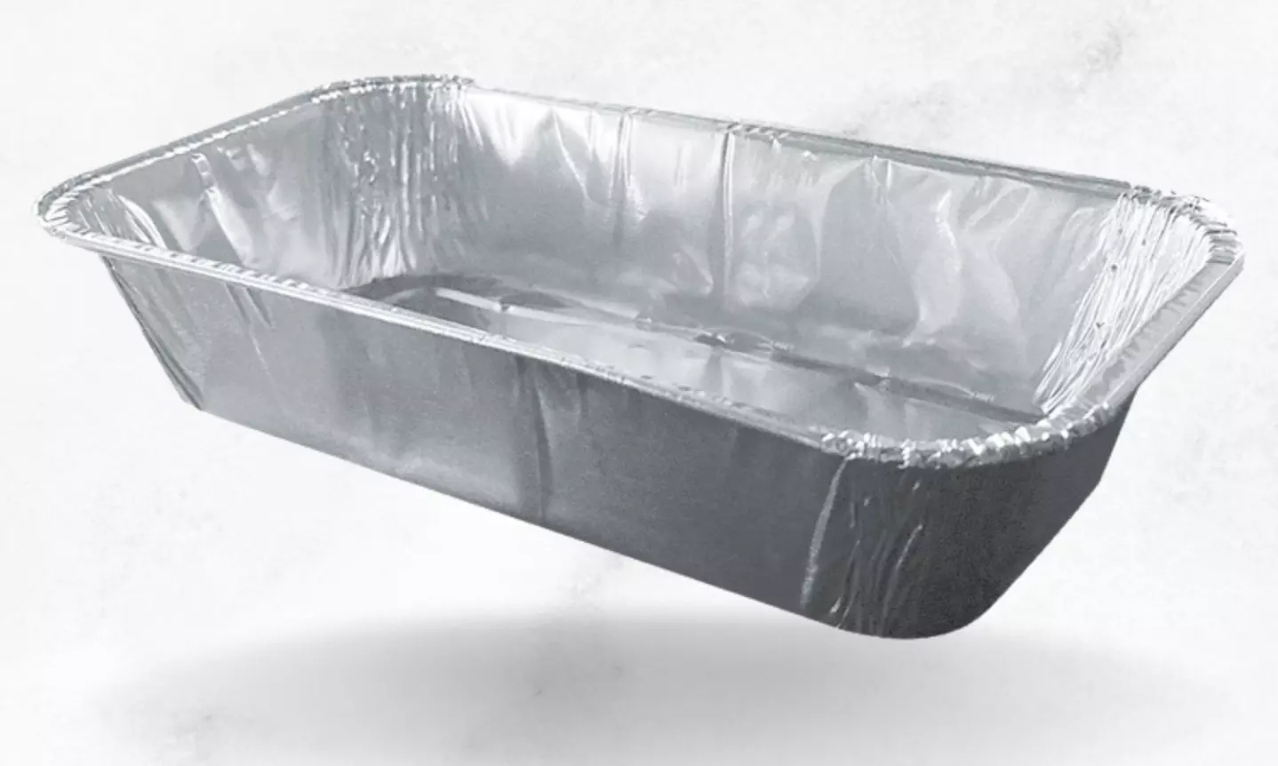 Fino a 192 contenitori in alluminio per alimenti