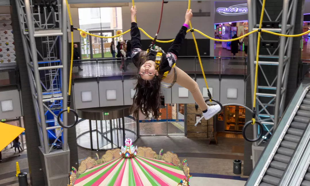 High Ropes Adventure For Up To Four With Safety Brief & Extreme Action