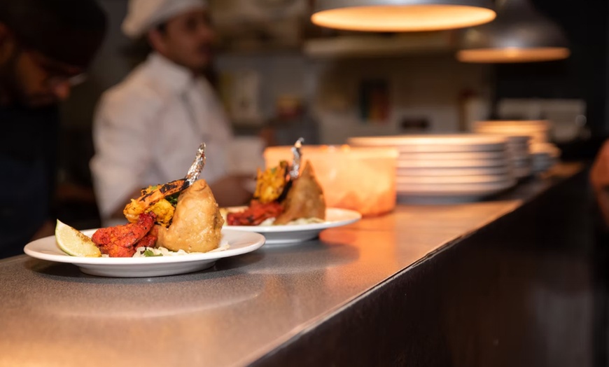 Image 2: 3-Course Indian Feast with Wine/Drink/Dessert for 2, 4, or 6 People!