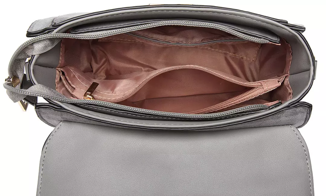 Schoudertas van imitatieleer