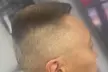 One Men's Haircut and Style, Skin Fade Cut, Long Hair Scissor Cut, Buzz Cut, Haircut with Design (Up to 40% Off) - Second Medium