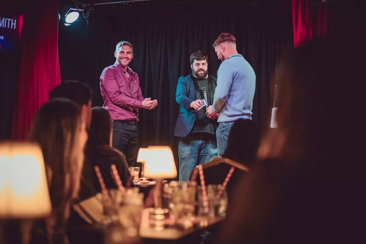 Up to 65% Off on Smoke & Mirrors Magic Show, Dinner & Drinks