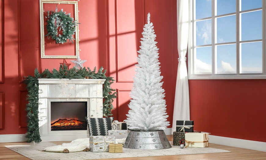 Image 19: HOMCOM Artificial Christmas Trees Collection
