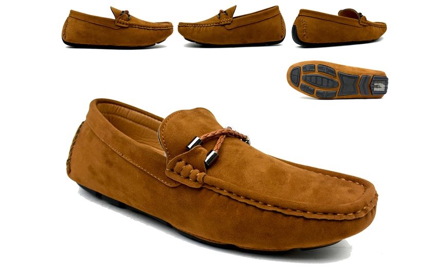 Image 4: Men's Crossover Loafers