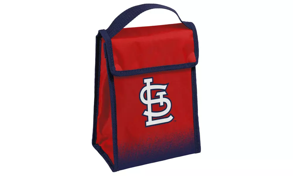 Forever Collectibles MLB Team Logo Gradient Insulated Hook & Loop Lunch Bags