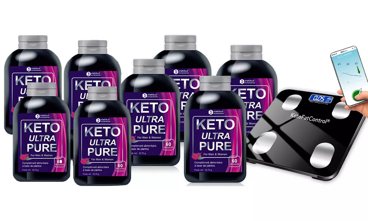 Cures au choix de 4 à 8 mois Keto Ultra Pure et sa balance connectée OFFERTE - Livraison gratuite - Image 3