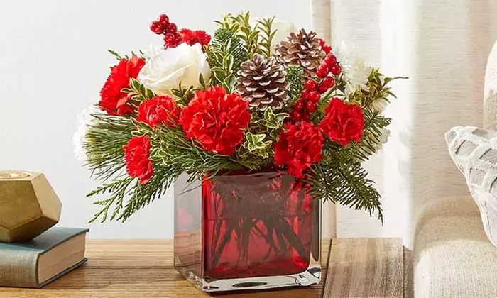 Spread Holiday Cheer! Same-Day Delivery on Stunning FTD Christmas Flowers & Gifts (Up to 55% Off)