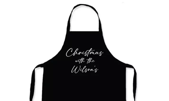 Customized Christmas Aprons for Children and Adults!