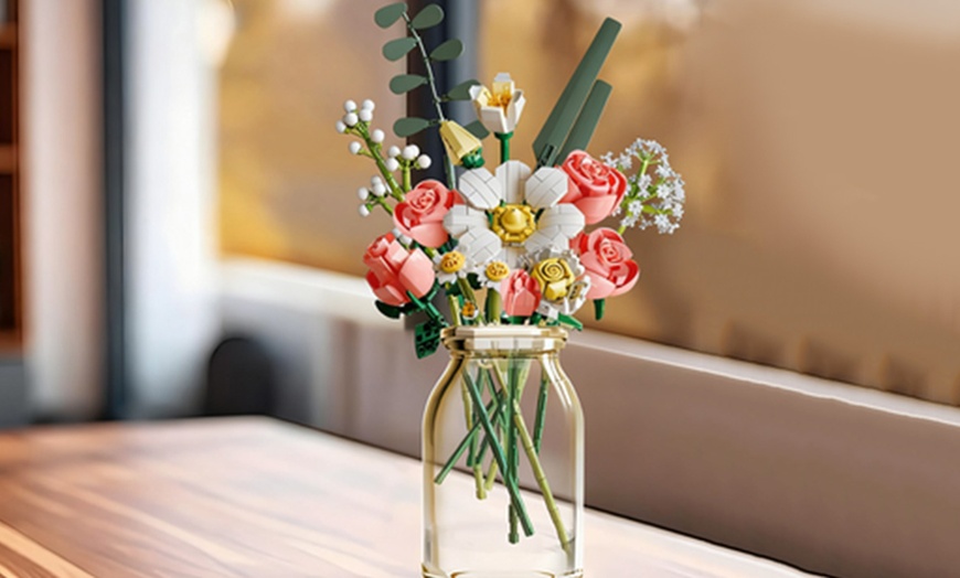 Image 5: Baustein-Blumenstrauß „Wildflower“