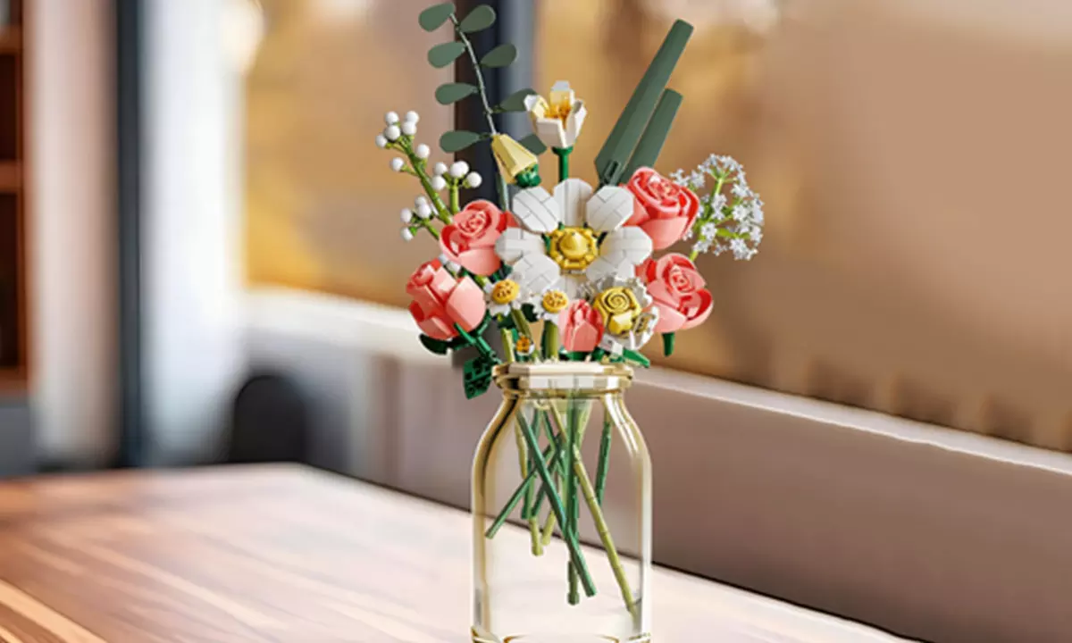 Baustein-Blumenstrauß „Wildflower“