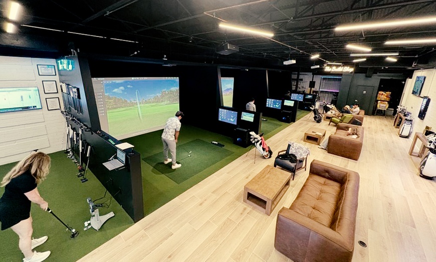 Image 9: One, Two, Three, or Four Hours of Virtual Golf Sessions with Friends