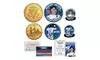 Shohei Ohtani "SHOTIME" LA Dodgers 24K Clad Licensed JFK & Quarter w/ Bonus Card
