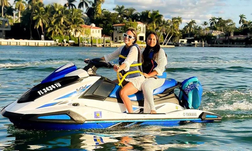 Image 6:  Double the Water Fun! Get 1hr FREE Boat Ride with 1hr Jet Ski Ride