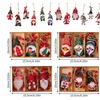 Image 12: Christmas Gift Cute Painted Wooden Ornament