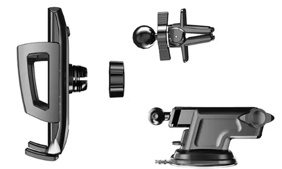 3-in-1 Dash Phone Mount for Car-Universal Holder for Phone Dashboard Windshield