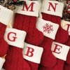 Image 5: Letter Christmas Yarn Knitted Sock Pendant