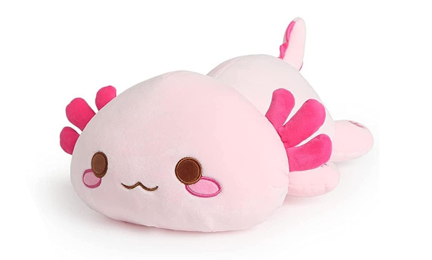Image 3: Cute Axolotl Plush Pillow Toy