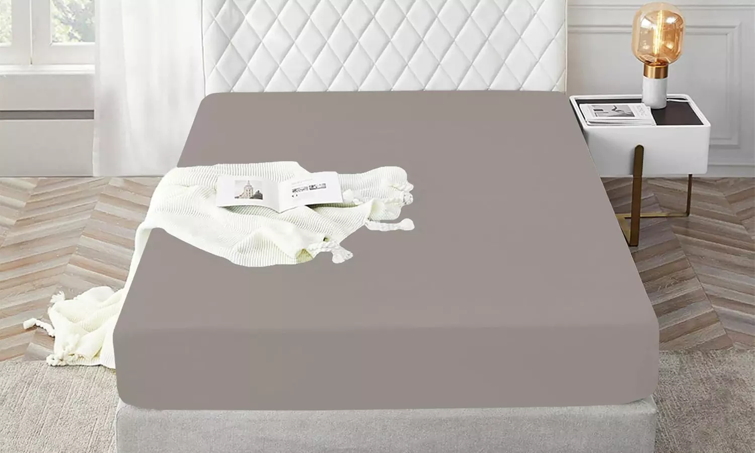 Lenzuolo sotto in cotone Jersey