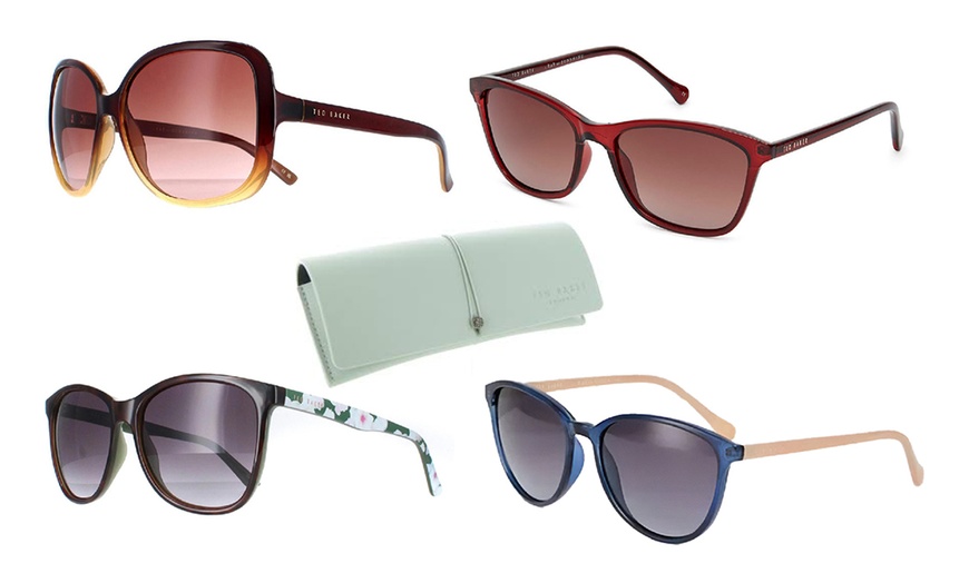 Image 1: Ted Baker Sunglasses With Case