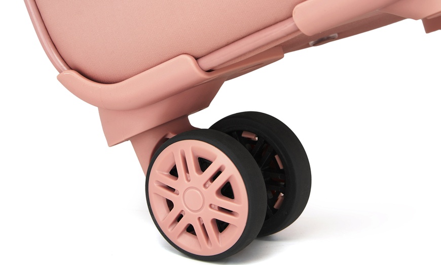 Image 26: Leichter Softshell-Reisekoffer 20 Zoll