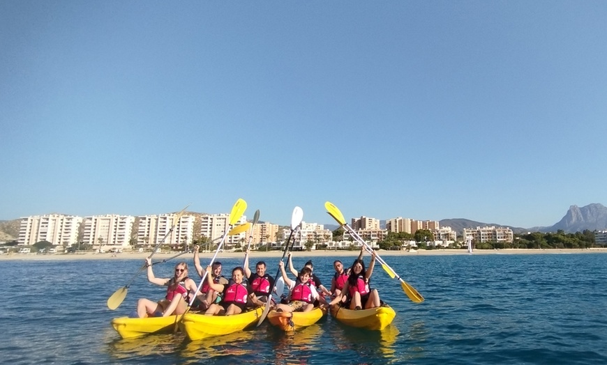 Image 13: Ruta en kayak y snorquel en las calas de Villajoyosa para 1, 2, 4 u 8