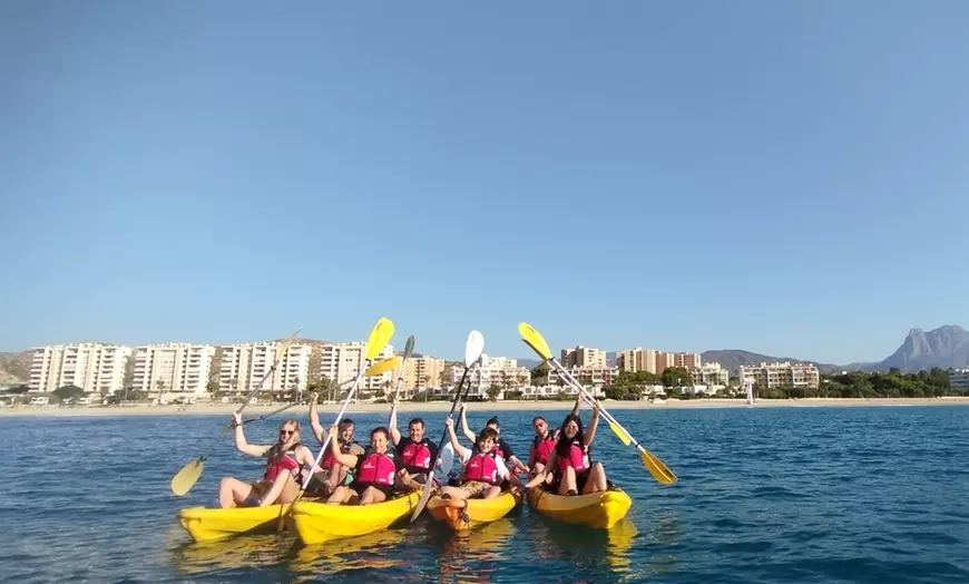 Image 13: Ruta en kayak y snorquel en las calas de Villajoyosa para 1, 2, 4 u 8
