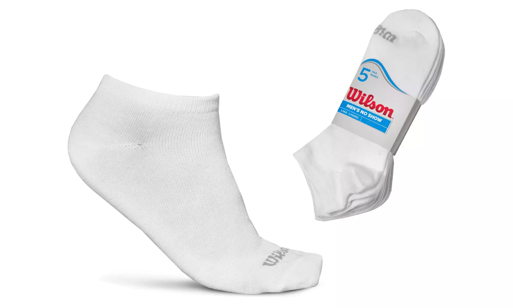 Pack 5 paia di fantasmini Wilson