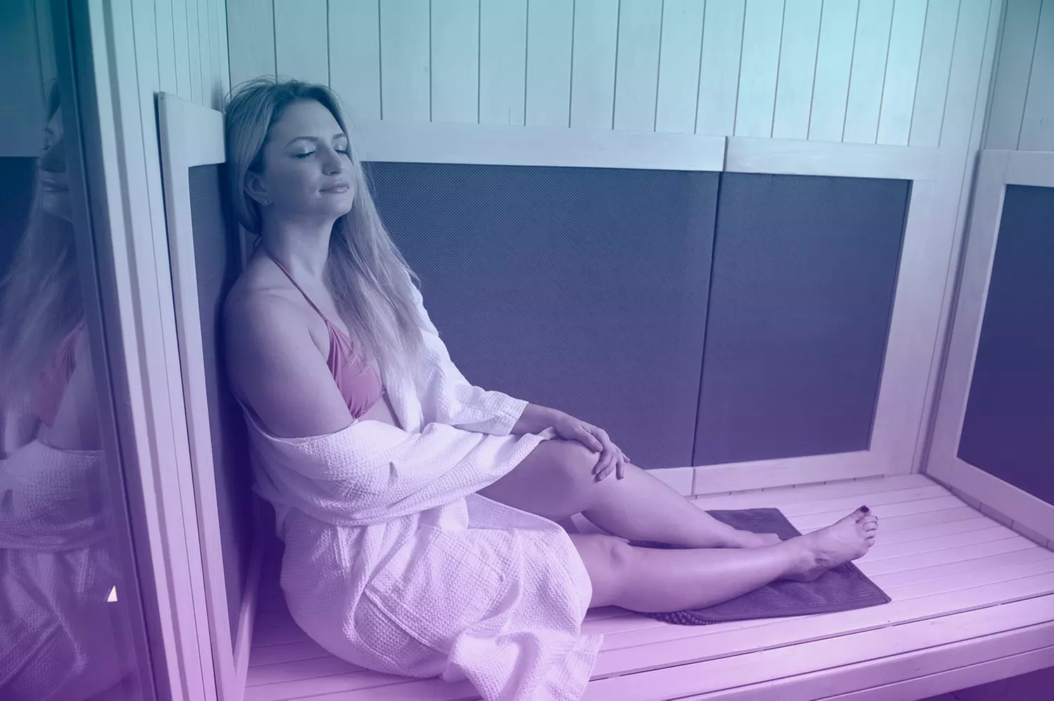 Relax with Infrared Sauna Sessions for 30 Minutes
