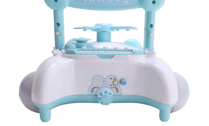 Image 8: Sit-to-Stand Baby Walker