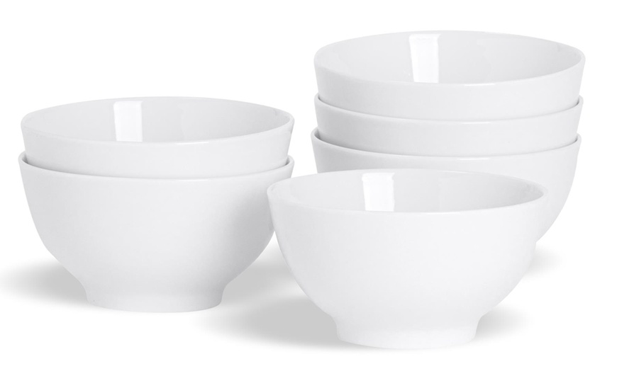 Image 8: Pack of Six Argon Tableware Porcelain Dinnerware