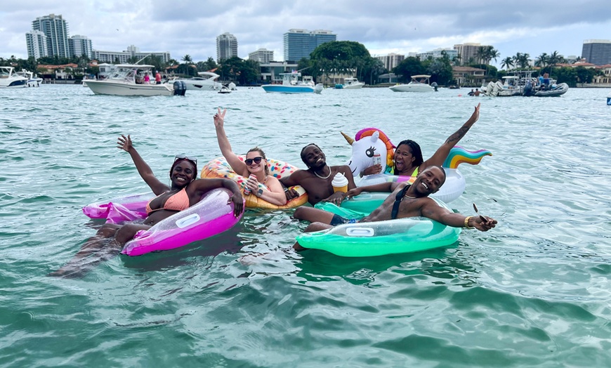 Image 8: Explore Up to 5 Hour-Private Sandbar Boat Charter for Up to 6 People 