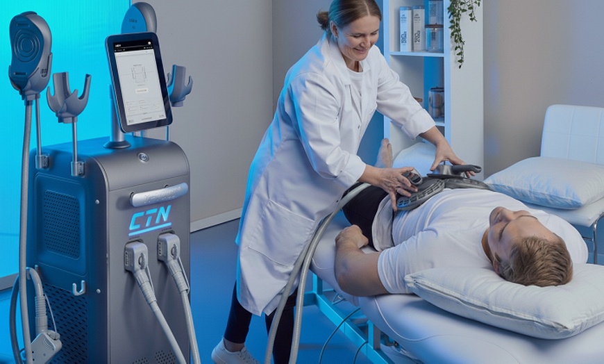 Image 2: 1 o 3 sesiones de estimulación electromagnética muscular avanzada 