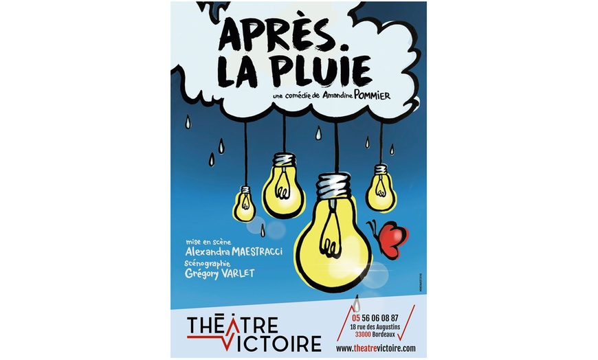 Image 1: 2 places pour le spectacle "Après la pluie" au Théâtre Victoire