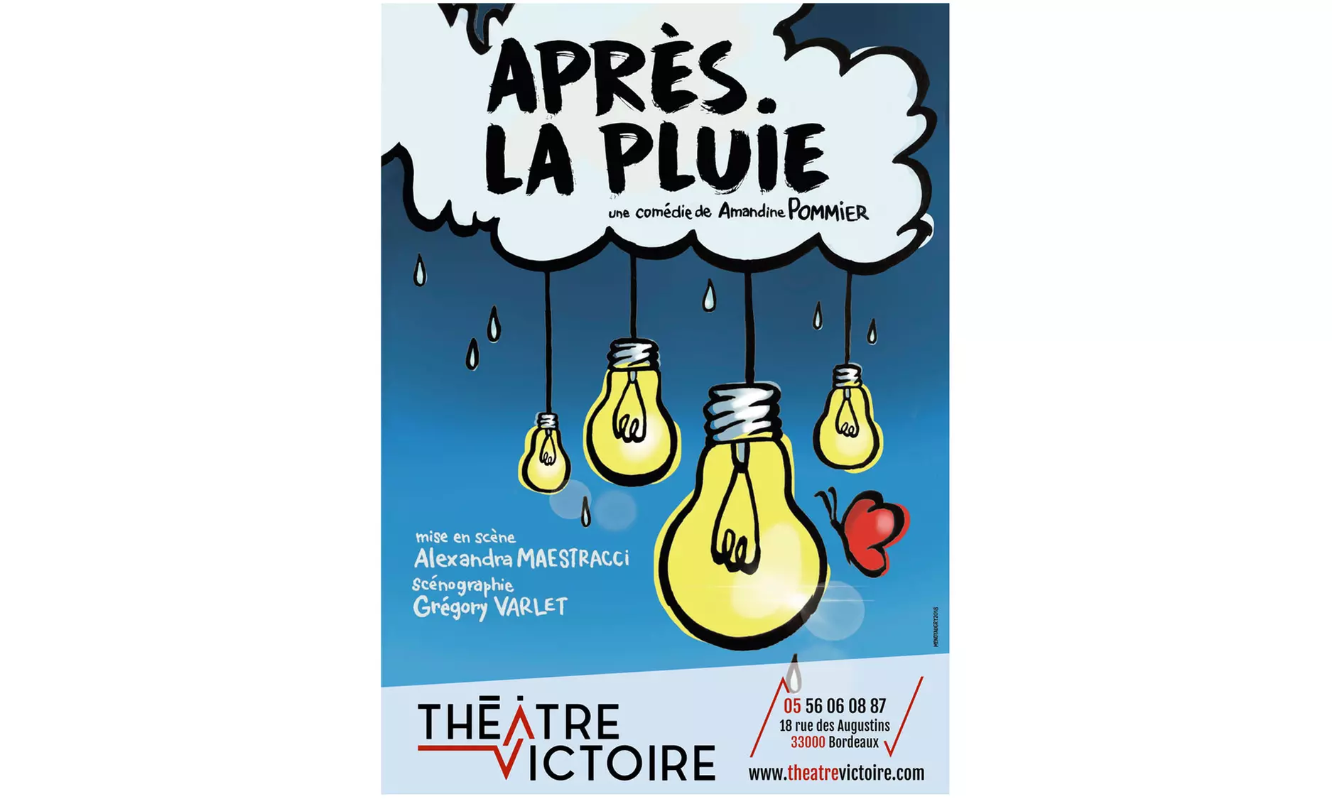 2 places pour la comédie "Après la pluie" au Théâtre Victoire, date et heure au choix (30% de réduction) - Primary Image