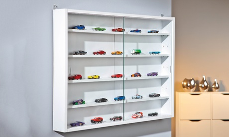 Vetrinette da collezionismo Freedom Evergreen house con 2 ante in vetro scorrevoli disponibili in 4 colori 