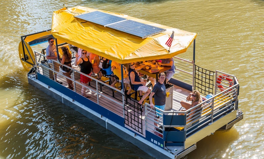 Image 3: Book a Private 100-Minute Paddle Pub Cruise for Up to 15 People