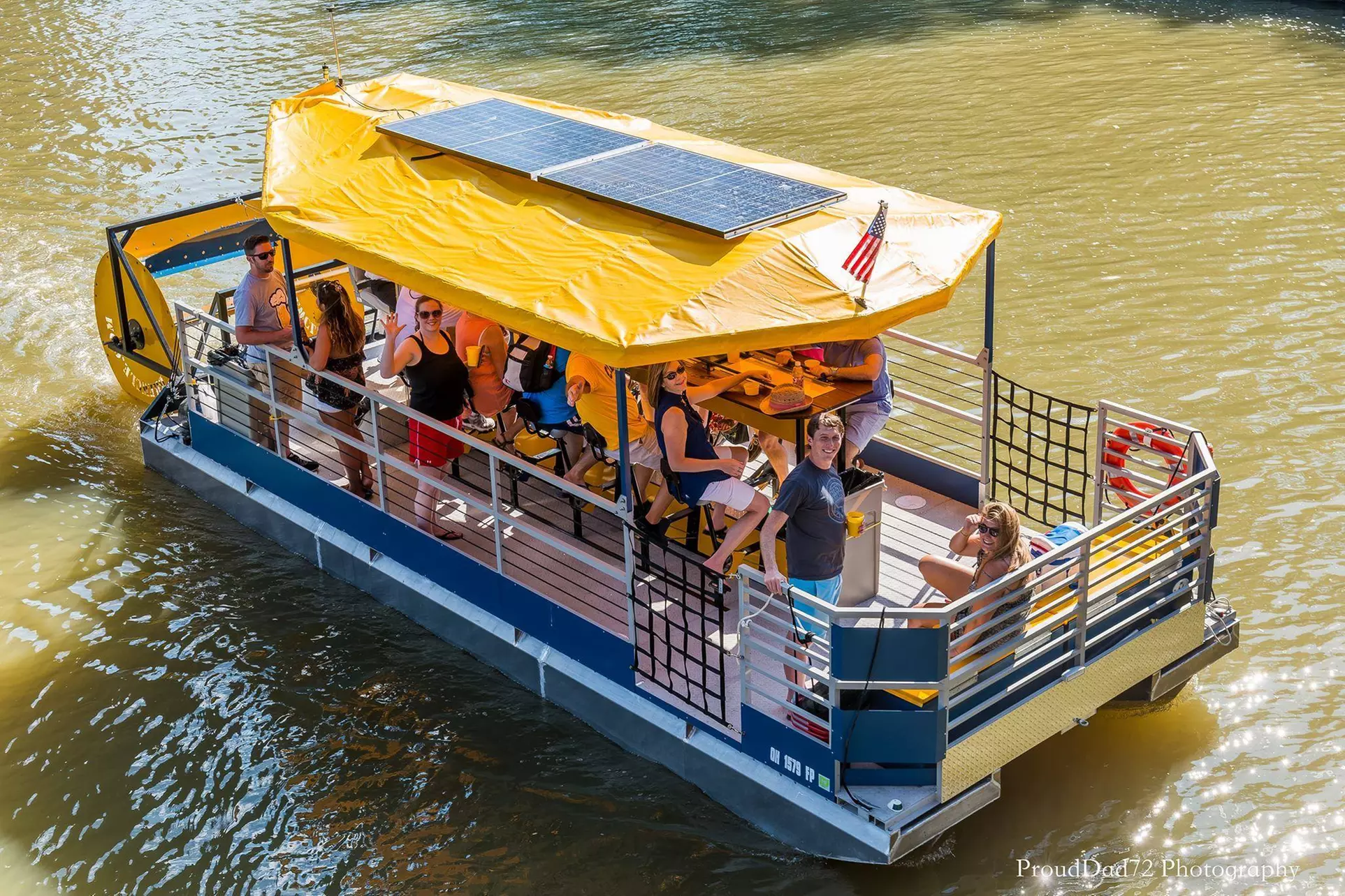 Book a Private 100-Minute Paddle Pub Cruise for Up to 15 People