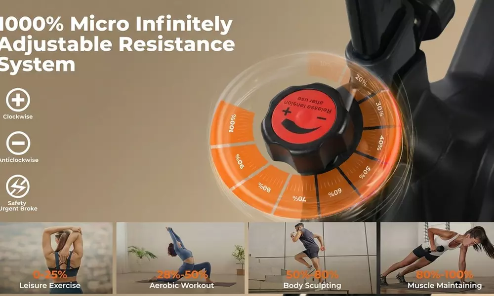 Centra Smart Indoor Exercise Bike With App Compatibility