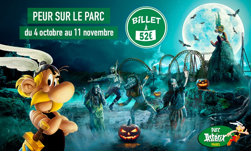 Image 1: Entrée adulte ou enfant pour le Parc Astérix