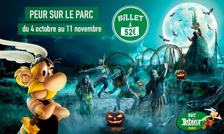 Entrée pour adulte (12 ans et plus) ou enfant (de 3 à 11 ans) au "Parc Astérix"