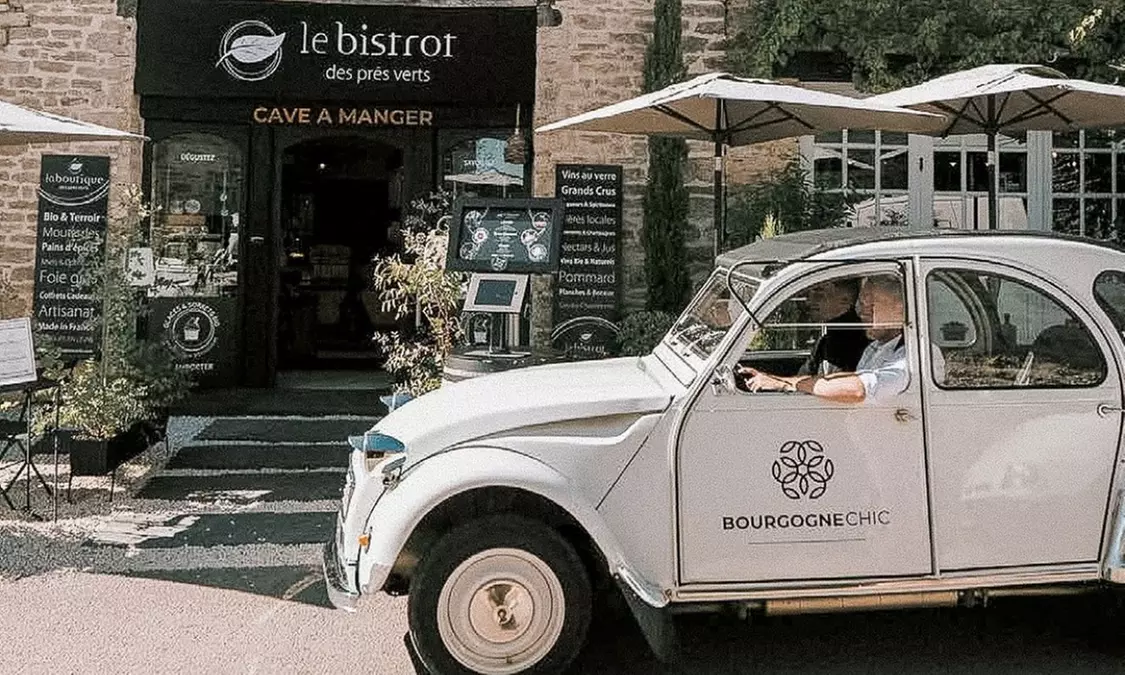 Balade en 2CV avec Bourgogne Chic