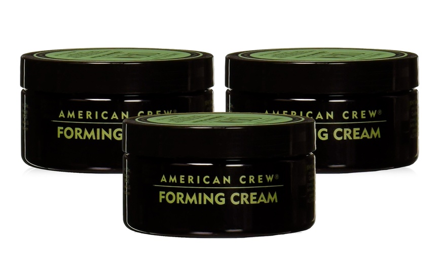 Image 4: Up to 11-Pack American Crew Forming Creme Medium Hold and Natural Shine 3 oz