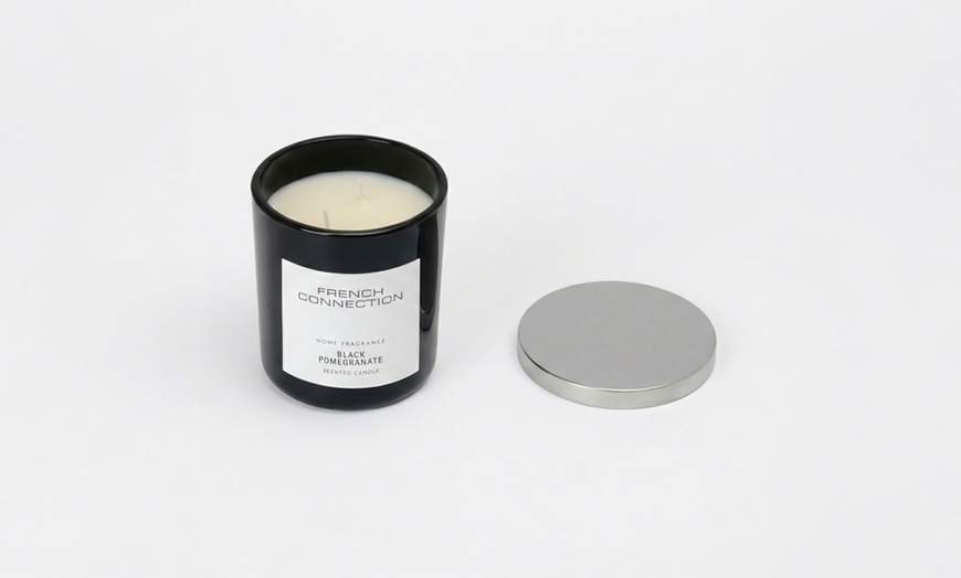 Image 7: French Connection Black Pomegranate Luxury Candle Range