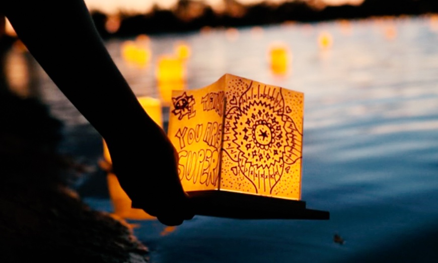 Image 4: Water Lantern Festival Admission for 1 - 4 People on August 9, 2025