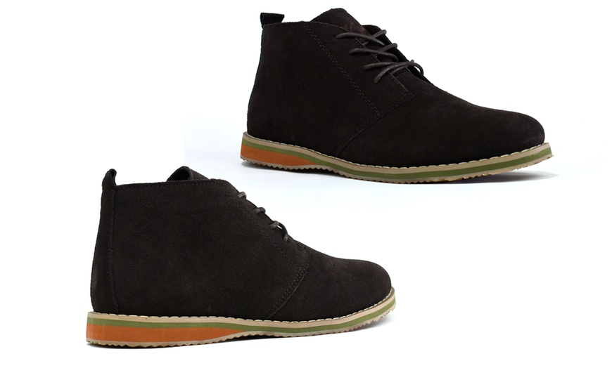 Image 17: Men's Suede Desert Boots